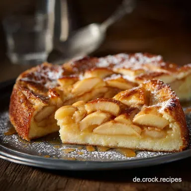 ApfelPfannkuchen vom Blech: Luftig, schnell der beste Blechkuchen Apfel Rezeptkarte