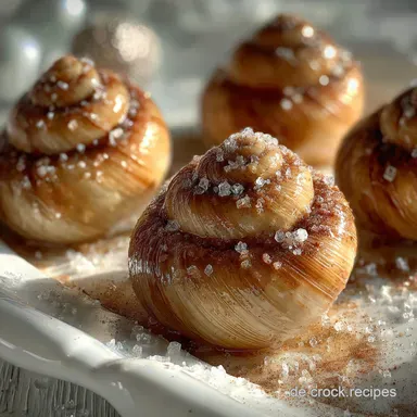 Apfelschnecken mit Zimt und Zucker in 35 Minuten Rezeptkarte
