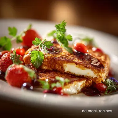 Arme Ritter nach Omas Art Au&szlig;en knusprig innen cremig Rezeptkarte