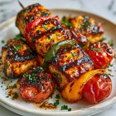 Halloumi Grillbeilagen F&uuml;r 4 Personen Rezeptkarte