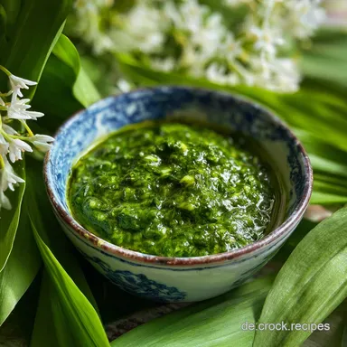 B&auml;rlauch Pesto: Hausgemacht in 10 Minuten