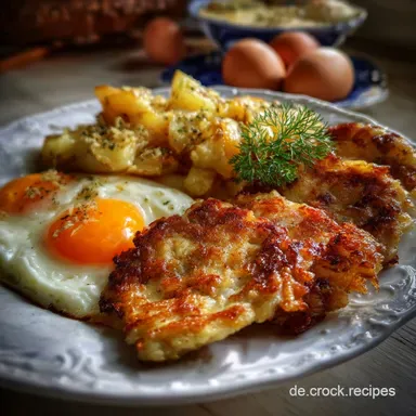 Bauernfr&uuml;hst&uuml;ck DDR Rezept Bauernfr&uuml;hst&uuml;ck schnell: Knusprige Kartoffeln Rezeptkarte