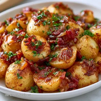 Bauernpfanne mit Kartoffeln mit Speck Rezeptkarte