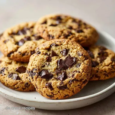 Die Besten Chocolate Chip Cookies: F&uuml;r 18 Portionen Rezeptkarte