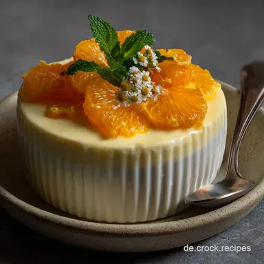 Die beste Orangencreme mit einem Hauch von Sommer Rezeptkarte