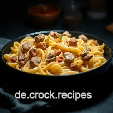 Blitz Nudel-Schinken-Pfanne: Schnelle Küche für Studenten! Rezeptkarte