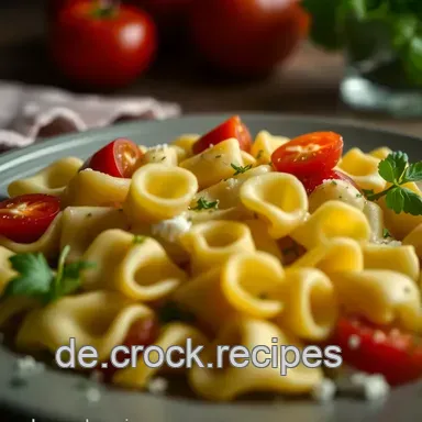 Blitz- *Tortellini Salat schnell *: Mein cremiges Sommerrezept! Rezeptkarte