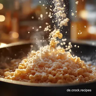 BlitzPasta Knoblauch Parmesan Hähnchen Einfach Lecker Rezeptkarte