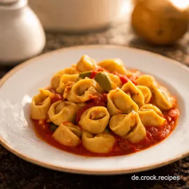 BlitzTortellini Rezept schnell einfach mit TomatenOlive Rezeptkarte