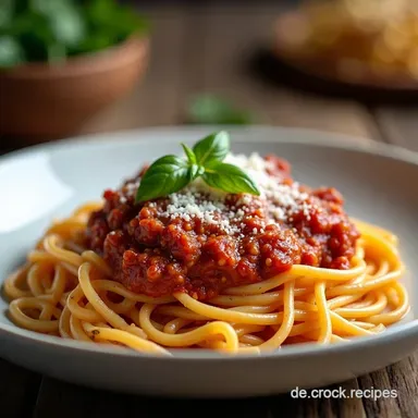 Bolognese Rezept Klassische So&szlig;e alla Nonna So lecker