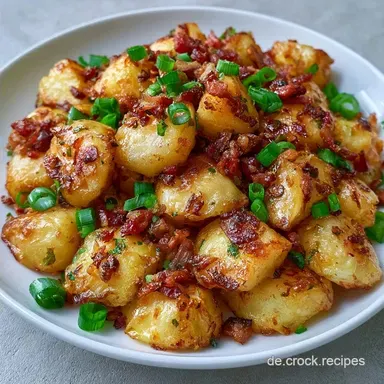 Bratkartoffeln Aus Gekochten Kartoffeln