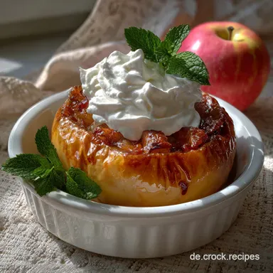 Bratpfel Mit Schlagsahne Ddrklassiker Neu Entdeckt: Blitzschnell Saftig Rezeptkarte