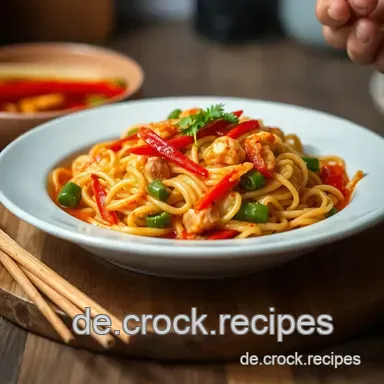 Buntes Cap Cay Rezept Cap: Indonesische Gemüse-Explosion! Rezeptkarte