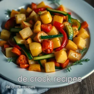 Buntes Ofengemüse – Mein Geheimtipp für ein farbenfrohes Festmahl! Rezeptkarte