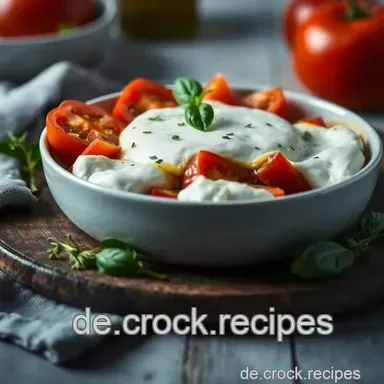 Burrata "Sommerglück": Mein liebstes Burrata Rezept! Rezeptkarte