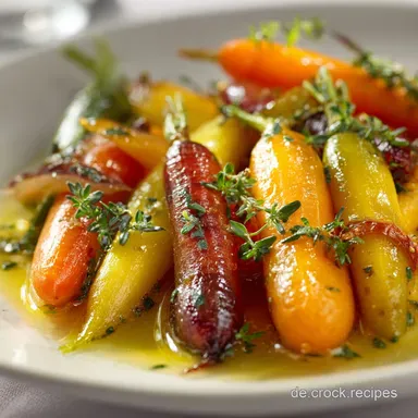 Junge M&ouml;hren als Gem&uuml;sebeilage: Glasierte Fr&uuml;hlingsm&ouml;hrchen Rezeptkarte