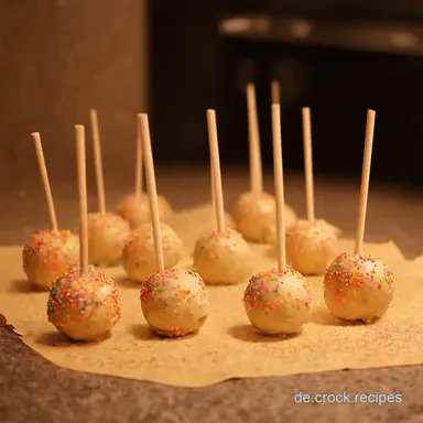Cake Pops Konfetti f&uuml;r den Gaumen Einfach selber machen Rezeptkarte
