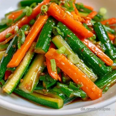 Chinesischer Zucchinisalat in 10 Minuten Rezeptkarte