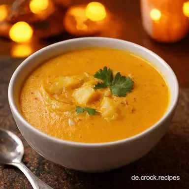 Partysuppen Rezepte Cremige K&uuml;rbisKokosSuppe Mein Hit Rezeptkarte