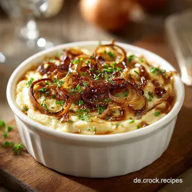 Zwiebelkartoffelbrei Rezept: Cremig W&uuml;rzig Kochen Rezeptkarte