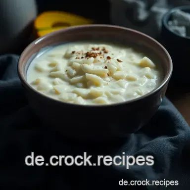 Cremiges Arroz con Leche: Ein mexikanisches Reis-Milch-Dessert für Zuhause Rezeptkarte