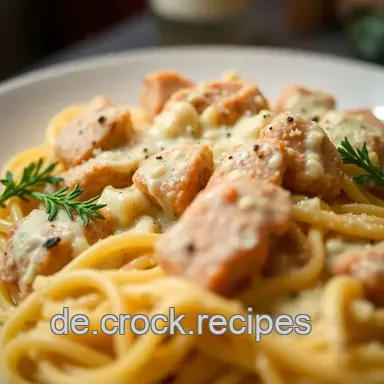 Cremiges Hähnchen Alfredo: Mein bewährtes Rezept für schnelle Abende Rezeptkarte