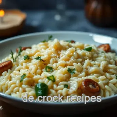 Cremiges Risotto mit Pilzen und Parmesan: Ein italienischer Genuss