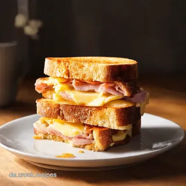 Herzhafter SchinkenK&auml;seToast Einfach Genial Sandwich Toast Rezepte Rezeptkarte