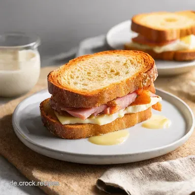Herzhafter SchinkenK&auml;seToast Einfach Genial Sandwich Toast Rezepte
