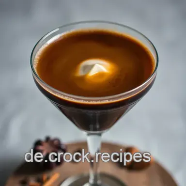 Sparsame Espresso Martini: Dein günstiger Genuss! Rezeptkarte