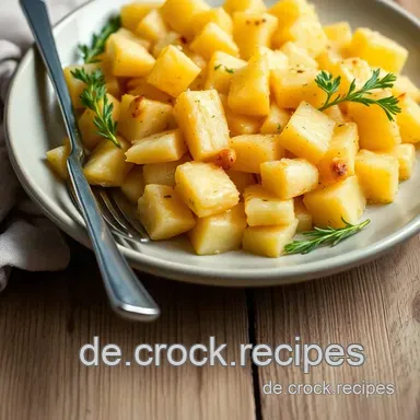 Knusprige Ofenkartoffel wie von Oma: Einfach & Lecker! Rezeptkarte