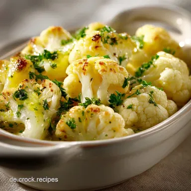 Einfacher Blumenkohl mit Butter: Klassiker in 30 Minuten Rezeptkarte