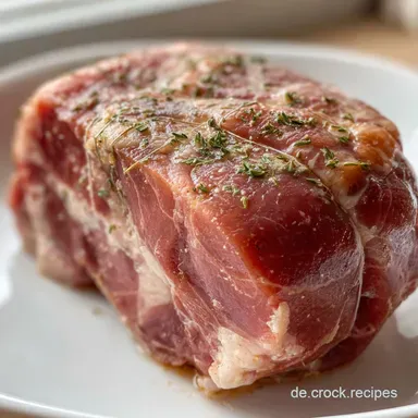 Eisbein mit Majoran: Zart gekochter Klassiker Rezeptkarte