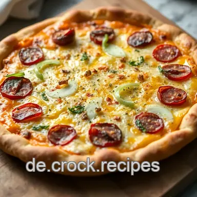 Elsässer Flammkuchen: Knusprig wie vom Bäcker! Mein Rezept Rezeptkarte