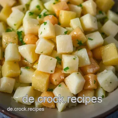 Erfrischender Gurkensalat nach Omas Art – Ein leckerer Klassiker Rezeptkarte