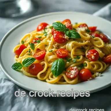 Erfrischender Nudelsalat mit Pesto – Einfaches Rezept für jeden Anlass Rezeptkarte