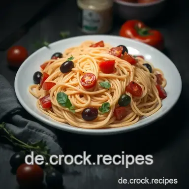 Erfrischender Spaghettisalat: Ein einfacher Genuss für jeden Anlass Rezeptkarte