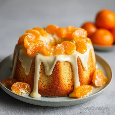 Fantakuchen mit Paradiescreme: Saftiger Mandarinen Kuchen in 45 Min Rezeptkarte