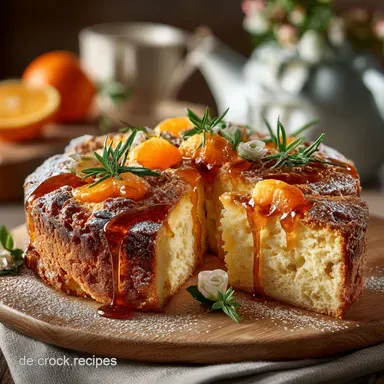 Saftiger Fantakuchen mit Schmand und Mandarinen Der Klassiker Rezeptkarte