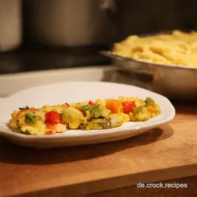 Farbenspiel im Ofen Bunter Gemseauflauf ganz einfach Rezept Rezeptkarte