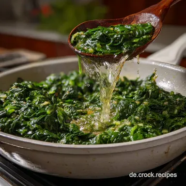 Feinfrostspinat Anbraten Gefrorener Blattspinat Zu: Perfekt Cremig Rezeptkarte