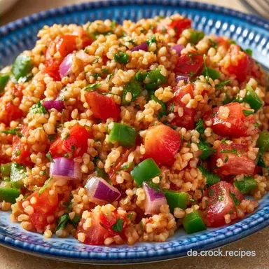 Frischer Bulgursalat Zum Grillen: 30 Min