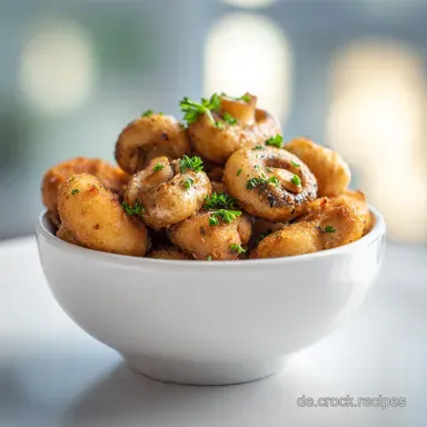 Weihnachtsmarkt Rezept zu Hause mit Champignons: 20 Min. Pfanne Rezeptkarte