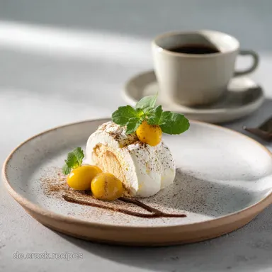 Geeister Kaffeeschaum: Luftiges Dessert Rezept wie Semifreddo Rezeptkarte