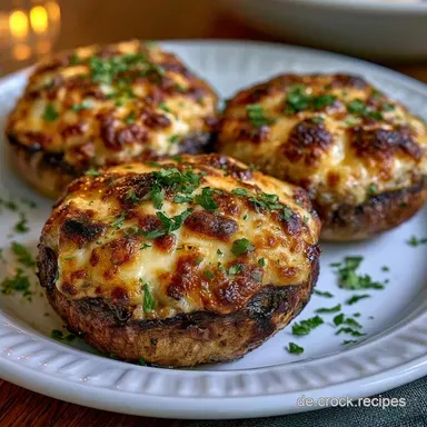 Gef&uuml;llte Champignons vom Grill in 35 Min