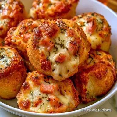 Gef&uuml;llte Pizzabr&ouml;tchen in 40 Minuten Rezeptkarte