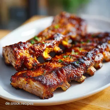 Gegrillte Spareribs f&uuml;r 4 Portionen