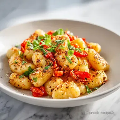 Gnocchi aus Hei&szlig;luftfritteuse: Knusprig in 18 Minuten Rezeptkarte