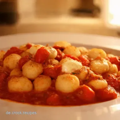 Gnocchi Pfanne Tomate Mozzarella Einfach Lecker Rezeptkarte