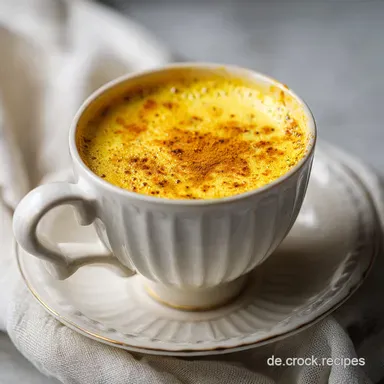 Rezept Goldene Milch mit Kurkuma in 7 Minuten Rezeptkarte